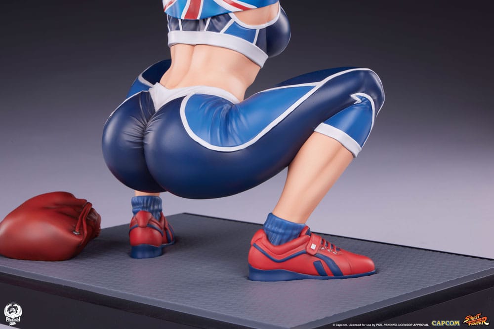 Street Fighter Premier Series Statue 1/4 Cammy: Powerlifting SF6 41 cm