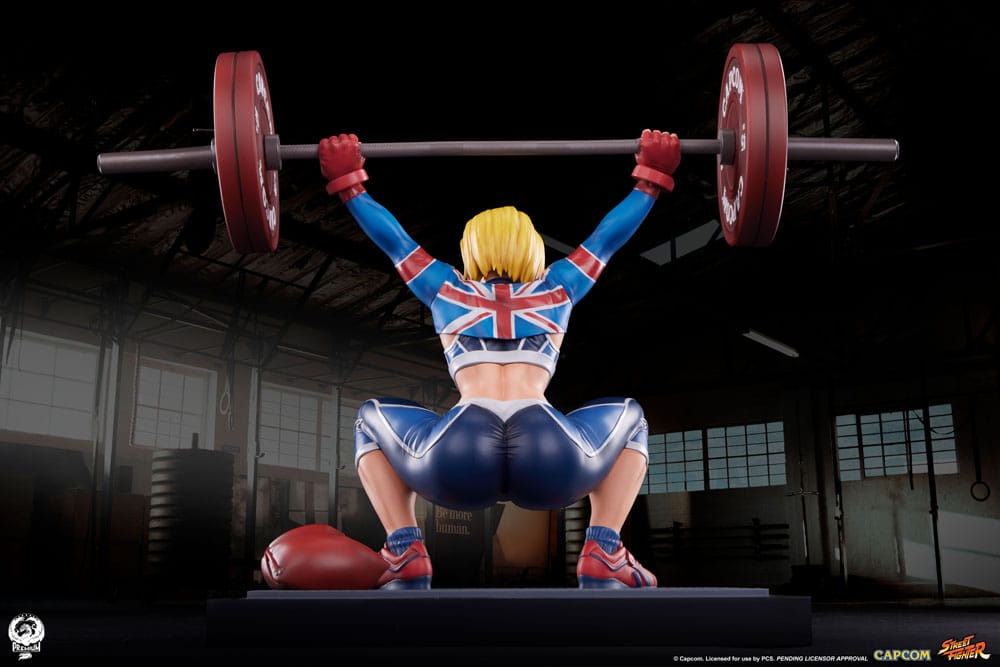 Street Fighter Premier Series Statue 1/4 Cammy: Powerlifting SF6 41 cm