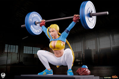 Street Fighter Premier Series Statue 1/4 Cammy: Powerlifting Alpha 41 cm