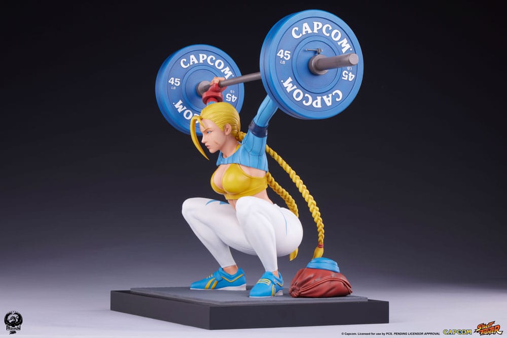 Street Fighter Premier Series Statue 1/4 Cammy: Powerlifting Alpha 41 cm