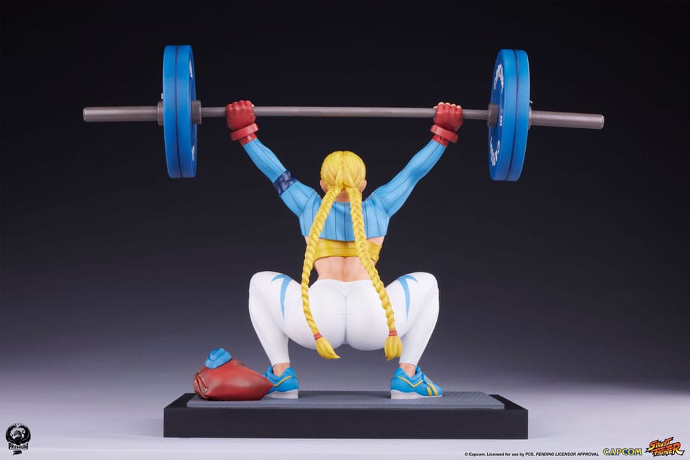 Street Fighter Premier Series Statue 1/4 Cammy: Powerlifting Alpha 41 cm