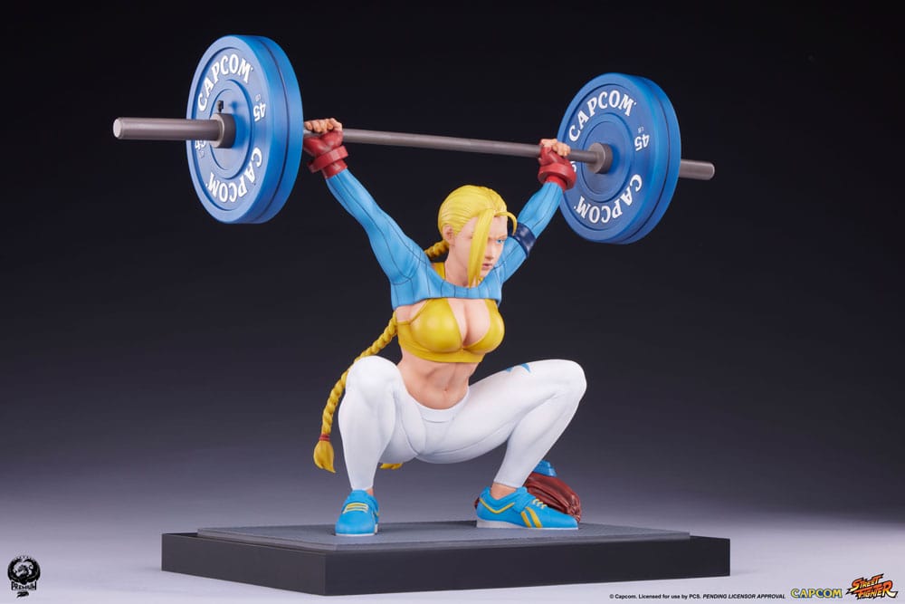 Street Fighter Premier Series Statue 1/4 Cammy: Powerlifting Alpha 41 cm