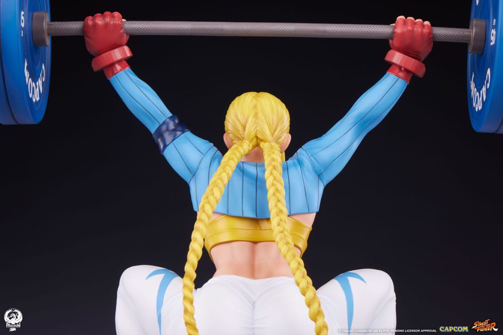 Street Fighter Premier Series Statue 1/4 Cammy: Powerlifting Alpha 41 cm