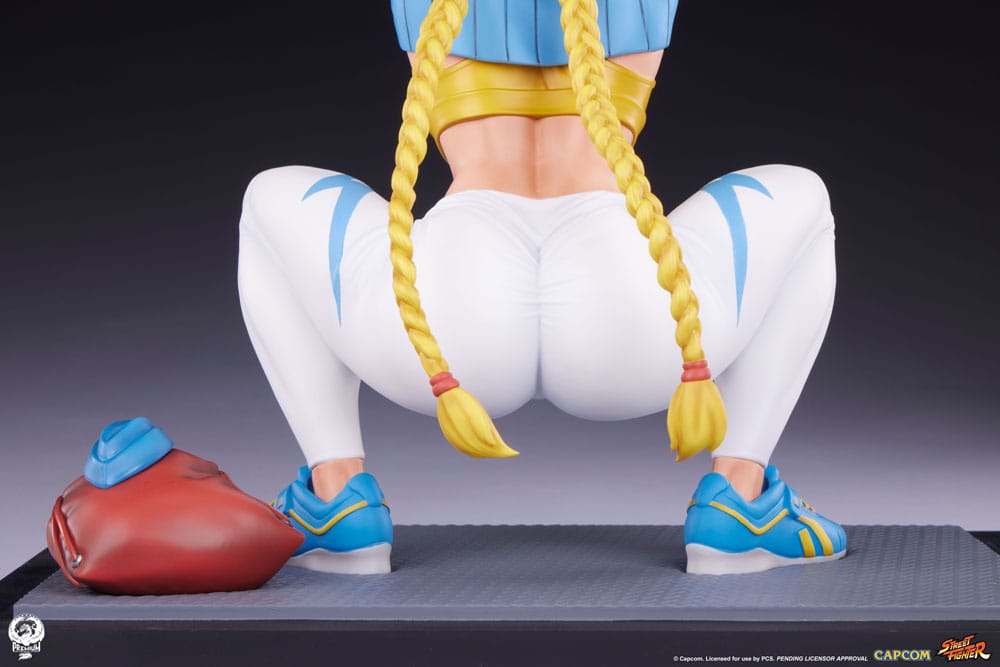 Street Fighter Premier Series Statue 1/4 Cammy: Powerlifting Alpha 41 cm