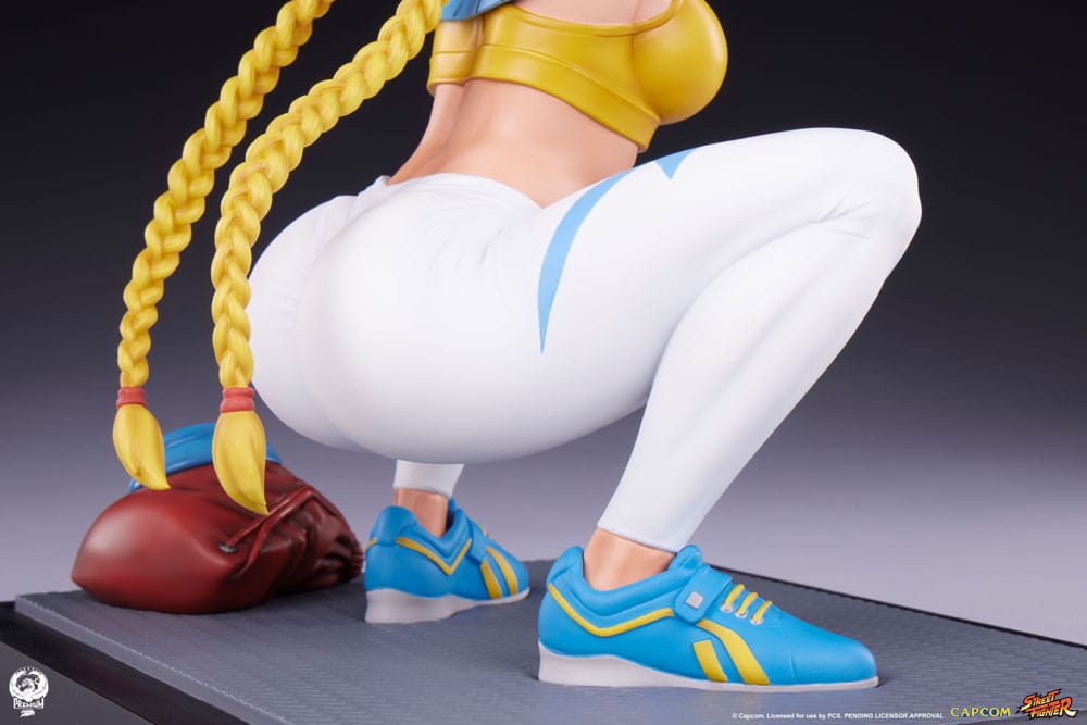 Street Fighter Premier Series Statue 1/4 Cammy: Powerlifting Alpha 41 cm