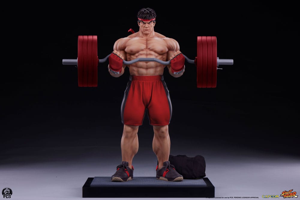 Street Fighter Premier Series Statue 1/4 Ryu: Powerlifting 53 cm