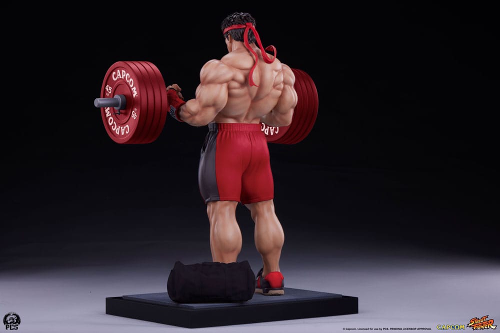 Street Fighter Premier Series Statue 1/4 Ryu: Powerlifting 53 cm