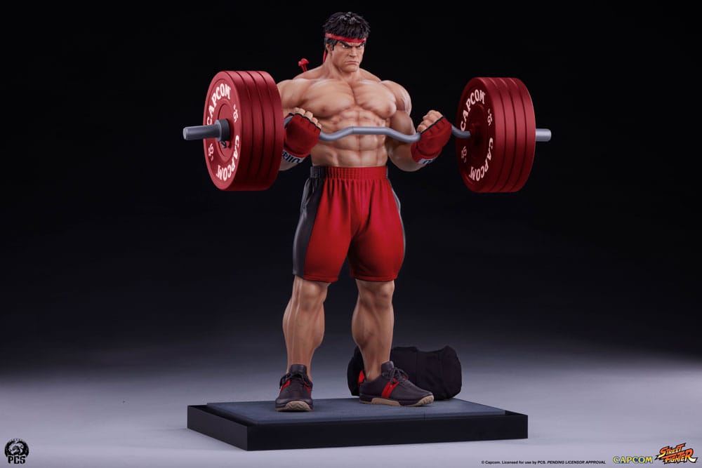 Street Fighter Premier Series Statue 1/4 Ryu: Powerlifting 53 cm