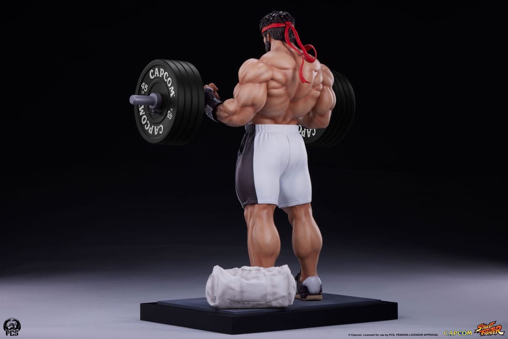 Street Fighter Premier Series Statue 1/4 Ryu Battle Edition: Powerlifting 53 cm