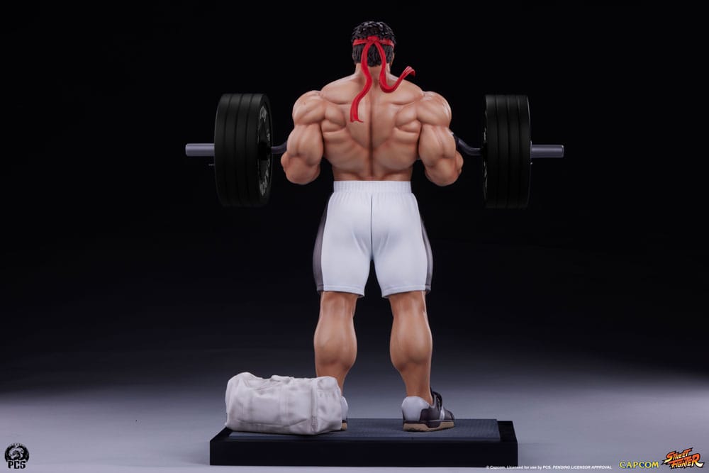 Street Fighter Premier Series Statue 1/4 Ryu Battle Edition: Powerlifting 53 cm