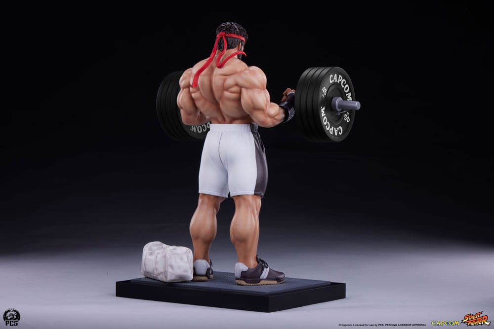 Street Fighter Premier Series Statue 1/4 Ryu Battle Edition: Powerlifting 53 cm