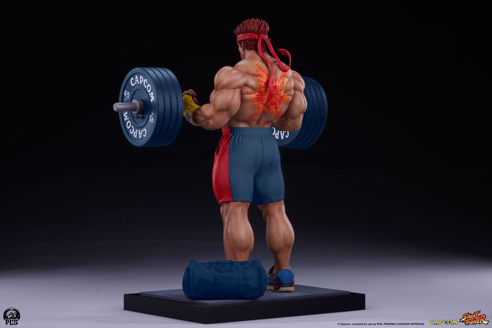 Street Fighter Premier Series Statue 1/4 Evil Ryu: Powerlifting 53 cm