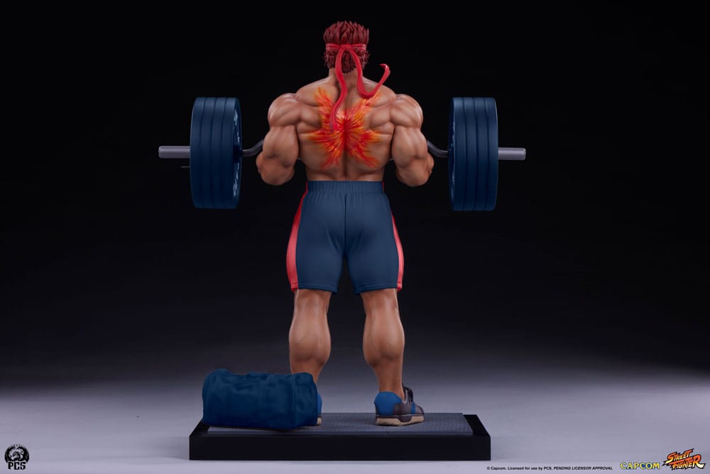 Street Fighter Premier Series Statue 1/4 Evil Ryu: Powerlifting 53 cm