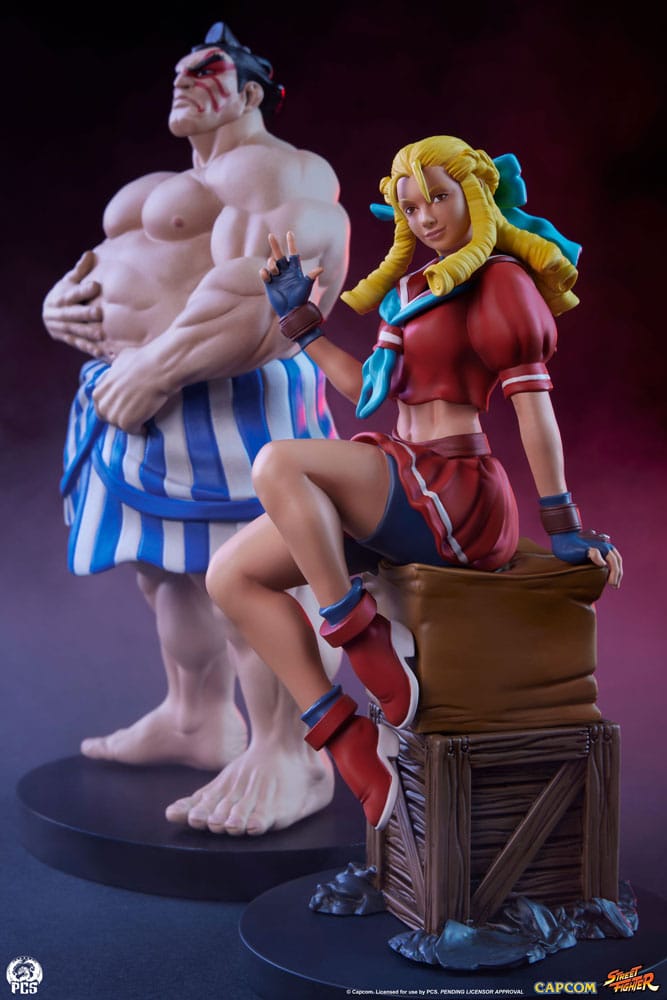 Street Fighter Street Jam Statue 1/10 Karin &amp; E. Honda