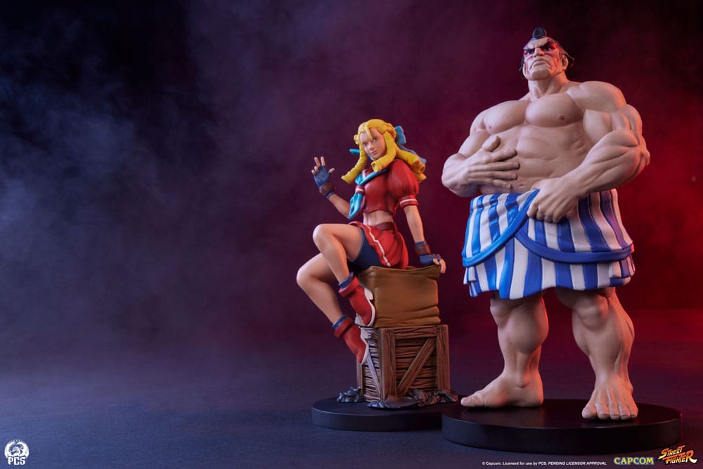 Street Fighter Street Jam Statue 1/10 Karin &amp; E. Honda