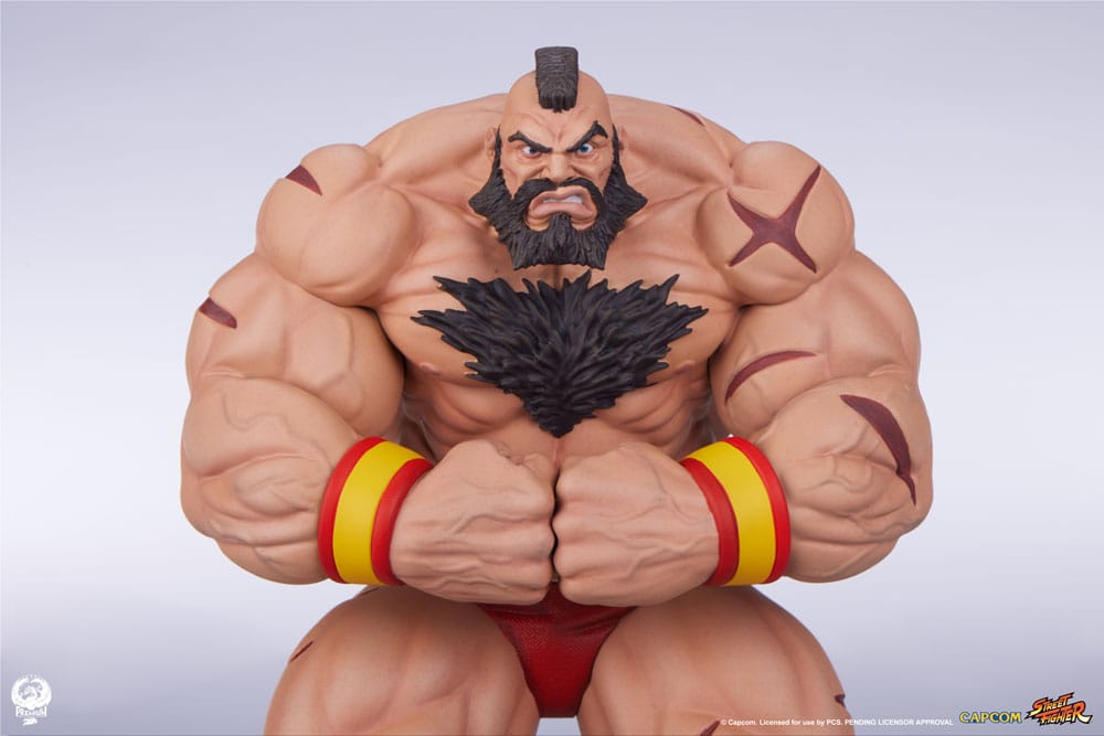 Street Fighter Street Jam Statuen 1/10 Zangief & Gen Set