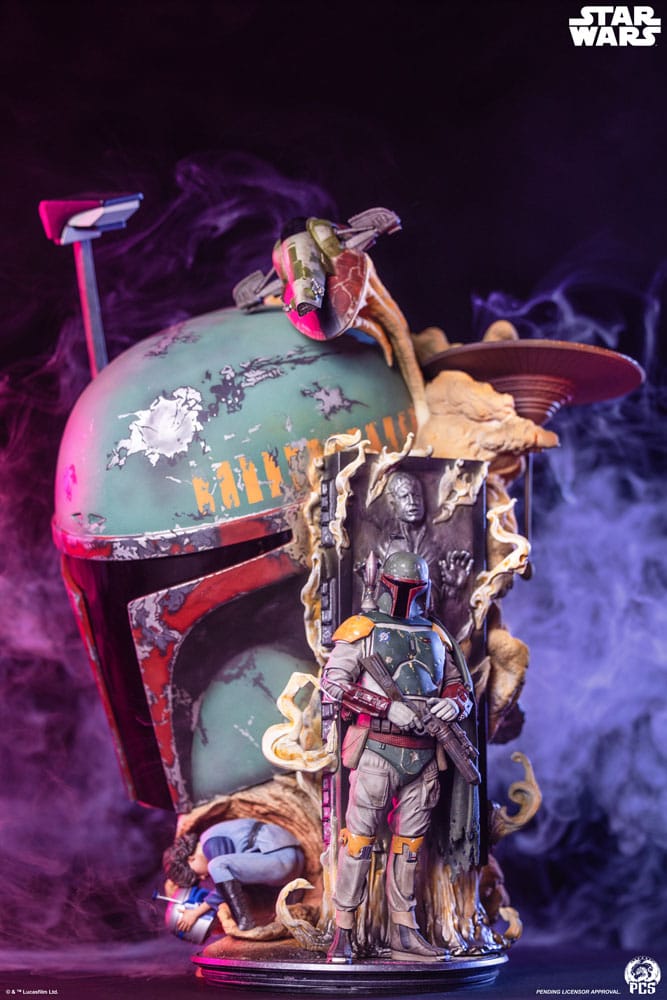 Star Wars The Empire Strikes Back Fine Art Bust Boba Fett 50 cm