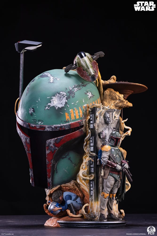 Star Wars The Empire Strikes Back Fine Art Bust Boba Fett 50 cm