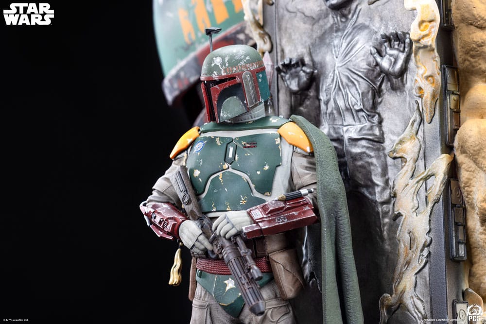 Star Wars The Empire Strikes Back Fine Art Bust Boba Fett 50 cm