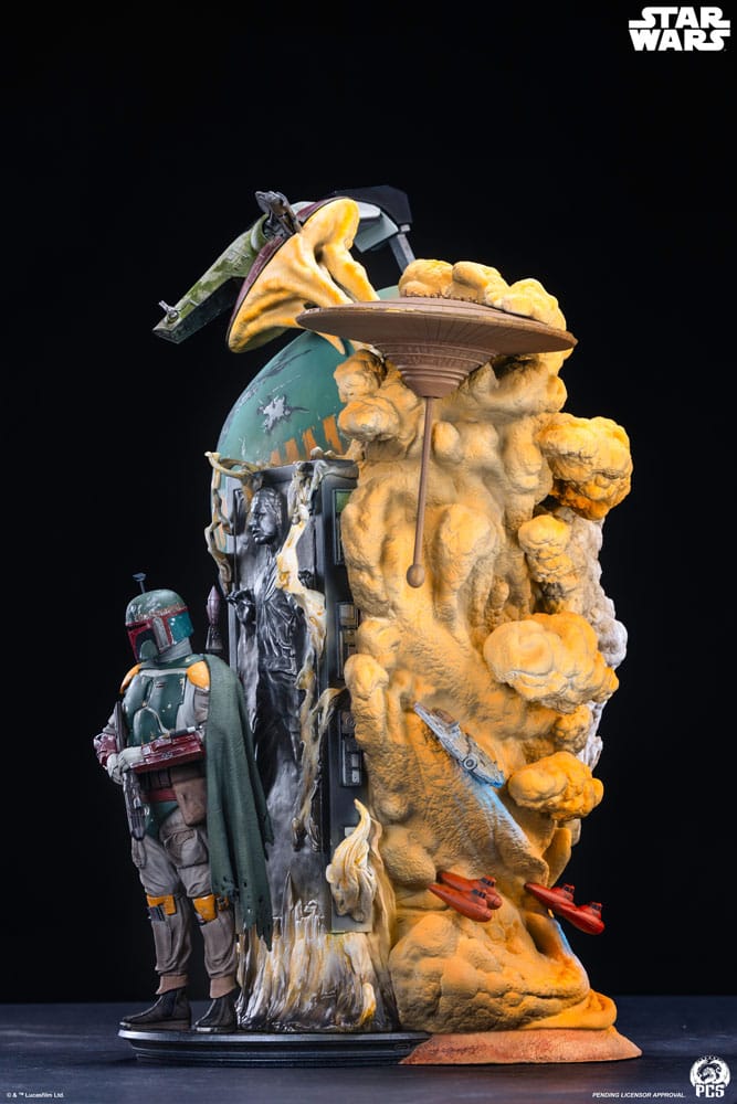 Star Wars The Empire Strikes Back Fine Art Bust Boba Fett 50 cm