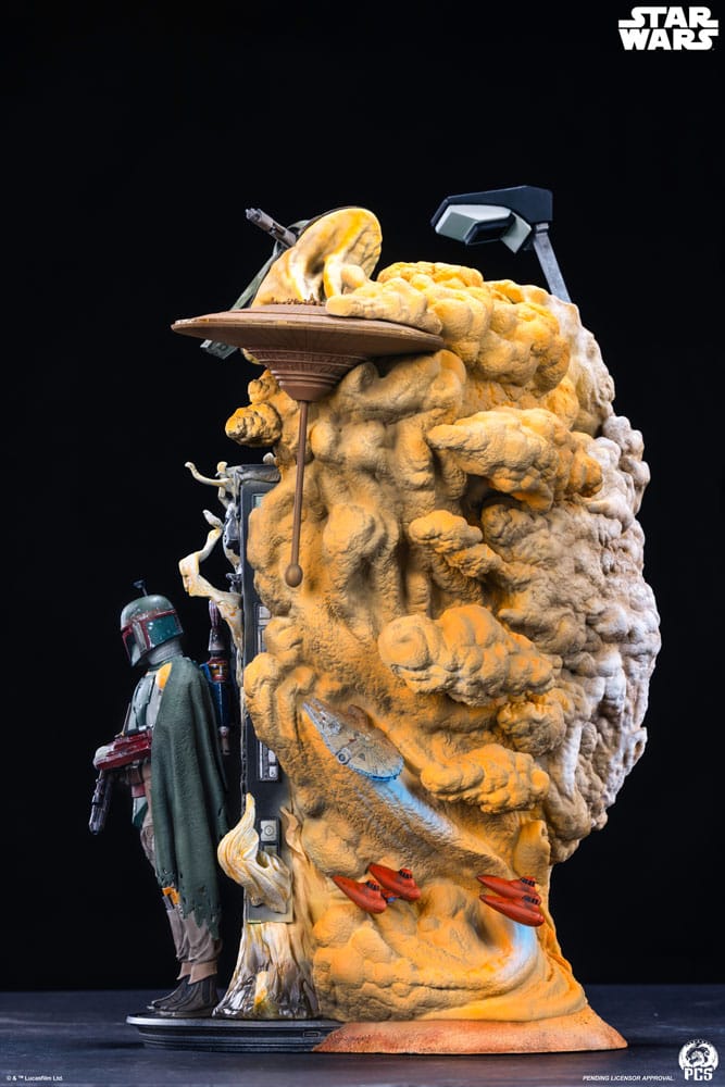 Star Wars The Empire Strikes Back Fine Art Bust Boba Fett 50 cm