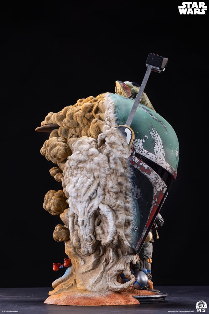 Star Wars The Empire Strikes Back Fine Art Bust Boba Fett 50 cm