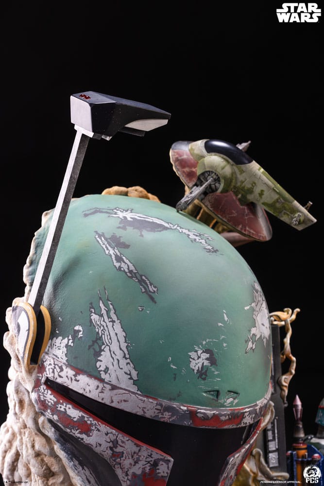 Star Wars The Empire Strikes Back Fine Art Bust Boba Fett 50 cm