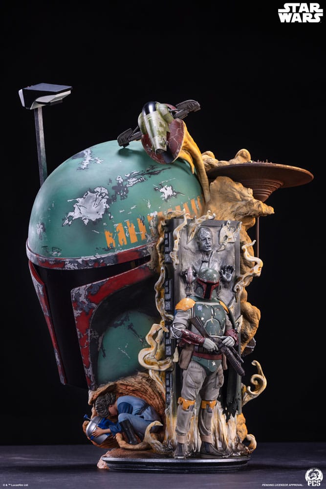 Star Wars The Empire Strikes Back Fine Art Bust Boba Fett 50 cm
