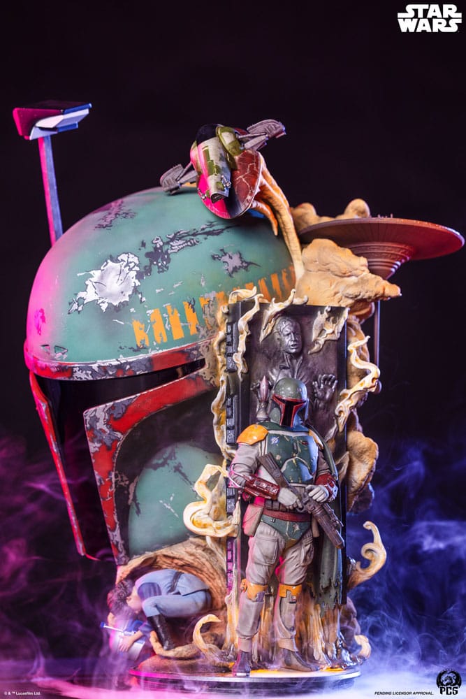 Star Wars The Empire Strikes Back Fine Art Bust Boba Fett 50 cm