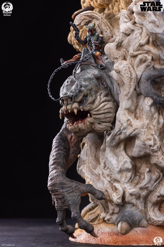 Star Wars The Empire Strikes Back Fine Art Bust Boba Fett Deluxe Edition 50 cm