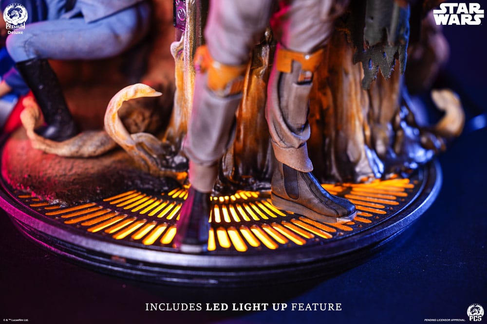 Star Wars The Empire Strikes Back Fine Art Bust Boba Fett Deluxe Edition 50 cm