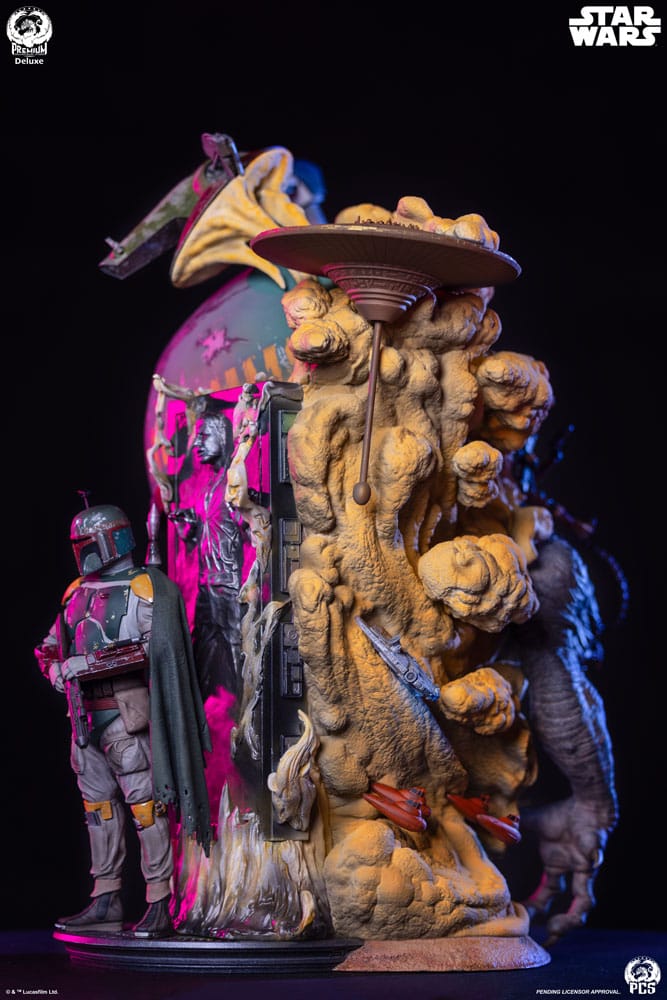 Star Wars The Empire Strikes Back Fine Art Bust Boba Fett Deluxe Edition 50 cm