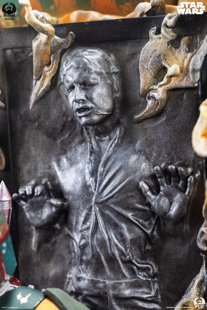 Star Wars The Empire Strikes Back Fine Art Bust Boba Fett Deluxe Edition 50 cm