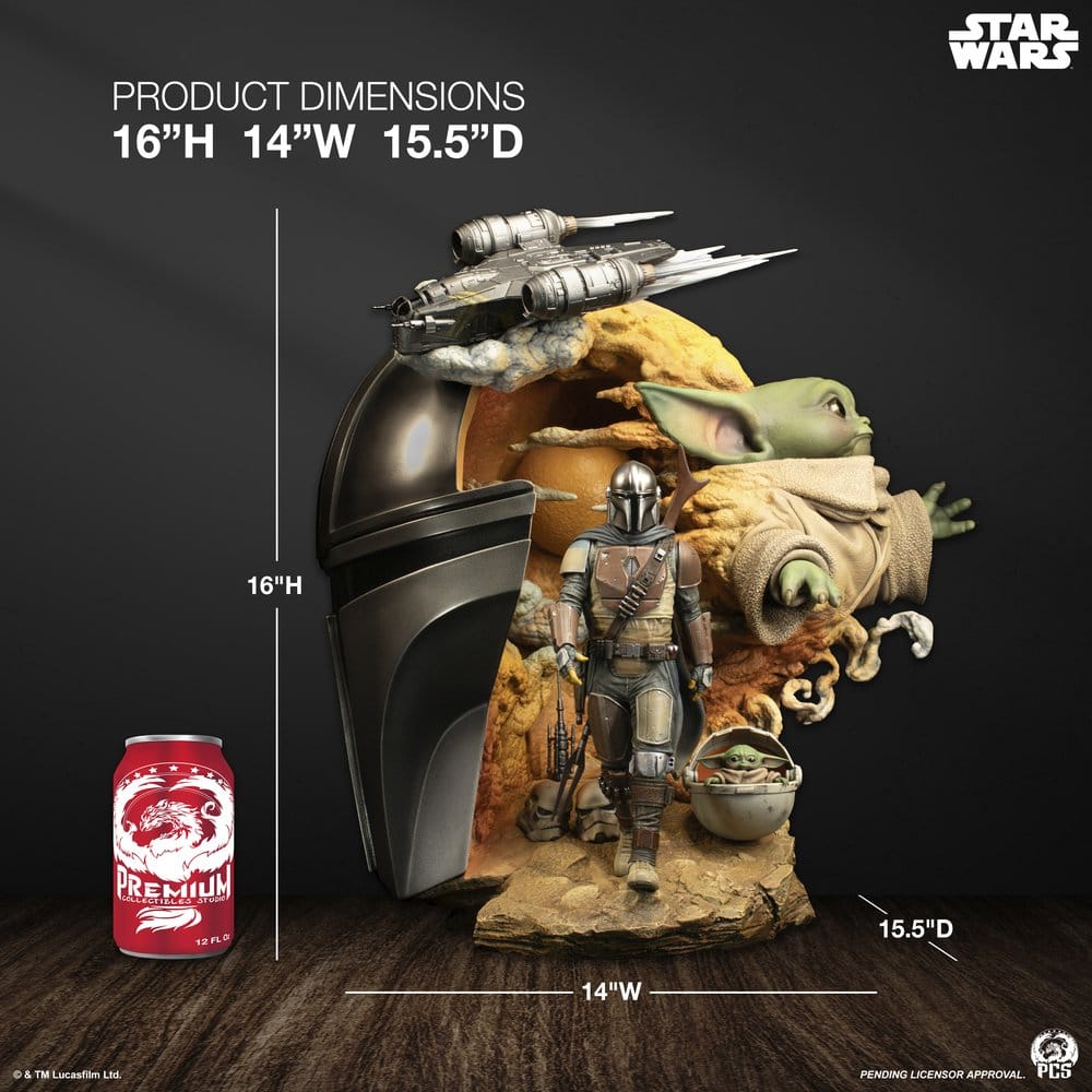 Star Wars: The Mandalorian Fine Art Bust 41 cm