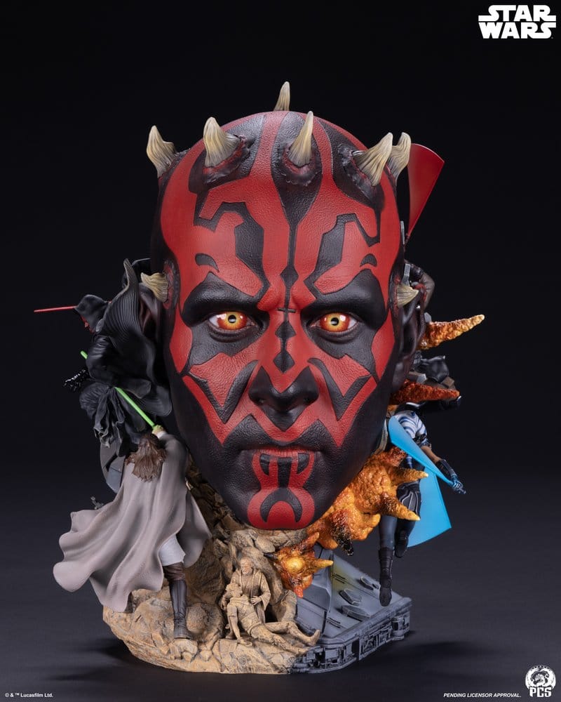Star Wars Fine Art Bust Darth Maul 37 cm