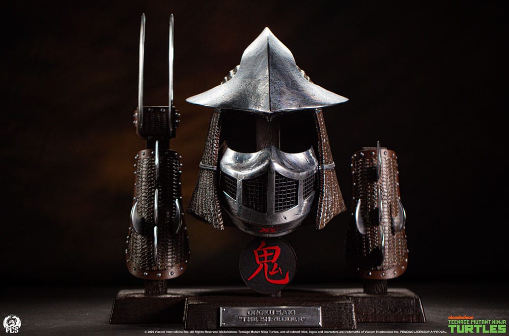 Teenage Mutant Ninja Turtles Life-Size armor set Shredder (Electroplated Edition) 53 cm