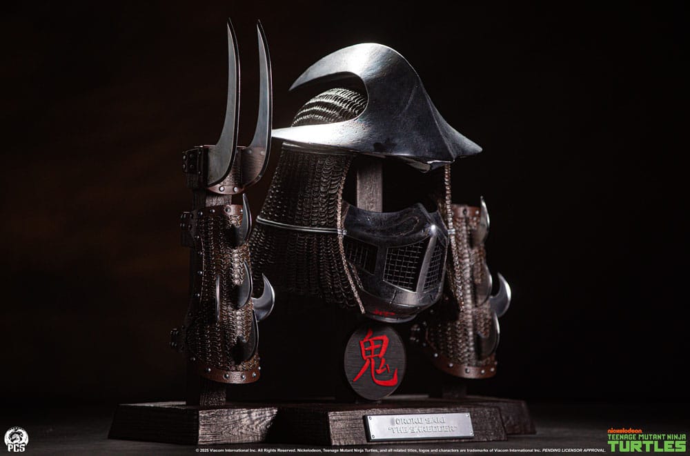 Teenage Mutant Ninja Turtles Life-Size armor set Shredder (Electroplated Edition) 53 cm