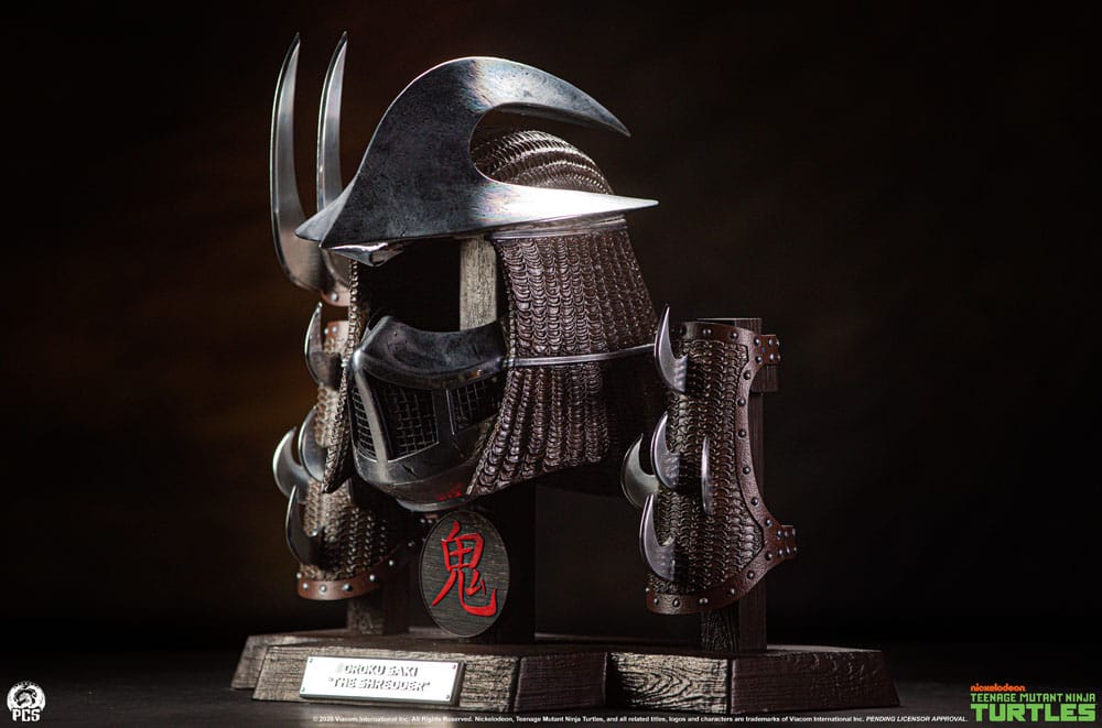 Teenage Mutant Ninja Turtles Life-Size armor set Shredder (Electroplated Edition) 53 cm