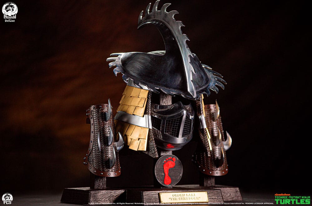 Teenage Mutant Ninja Turtles Life-Size armor set Shredder Ooze (Electroplated Edition) 63 cm