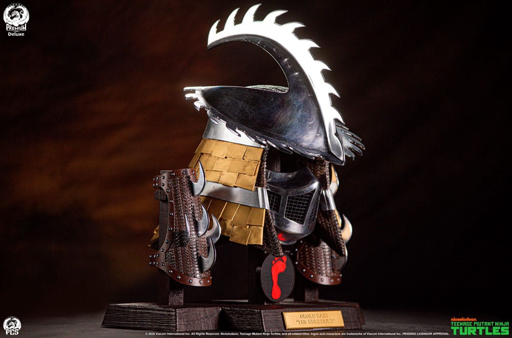 Teenage Mutant Ninja Turtles Life-Size armor set Shredder Ooze (Electroplated Edition) 63 cm