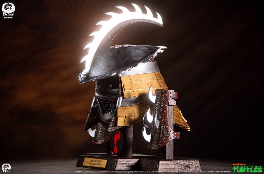 Teenage Mutant Ninja Turtles Life-Size armor set Shredder Ooze (Electroplated Edition) 63 cm