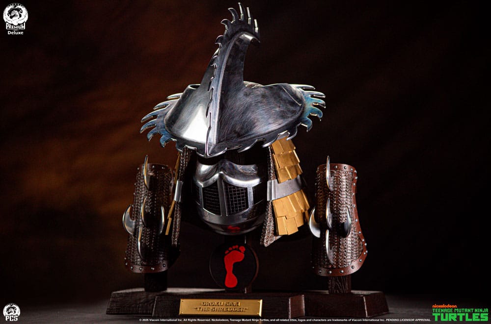 Teenage Mutant Ninja Turtles Life-Size armor set Shredder Ooze (Electroplated Edition) 63 cm