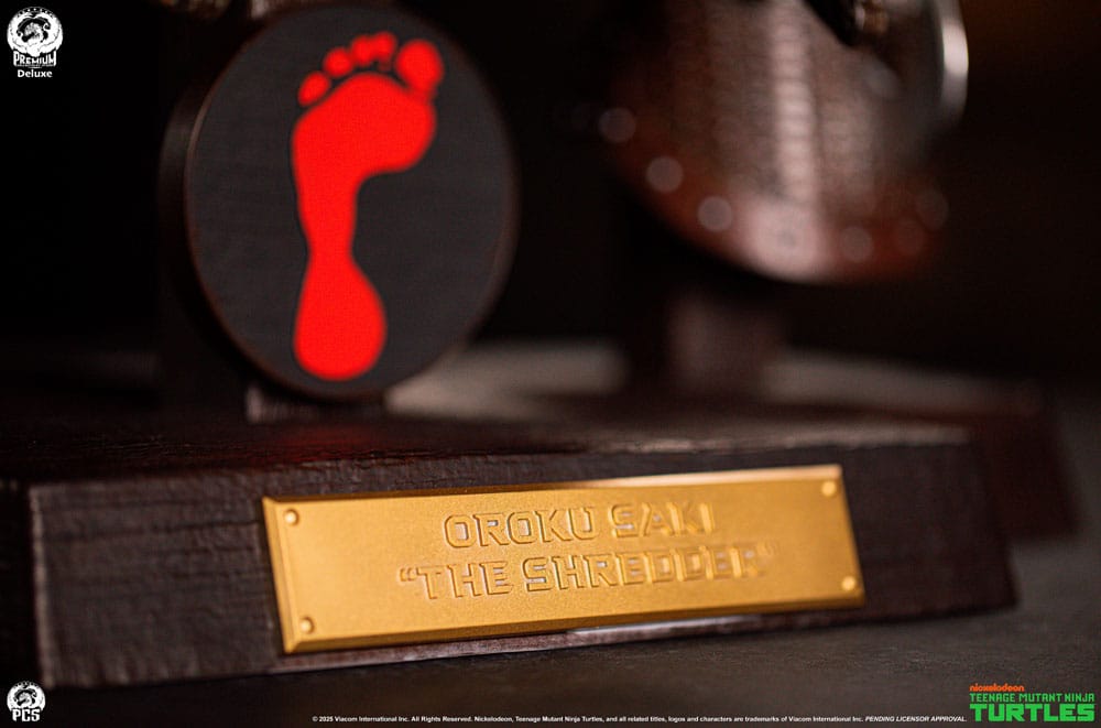 Teenage Mutant Ninja Turtles Life-Size armor set Shredder Ooze (Electroplated Edition) 63 cm