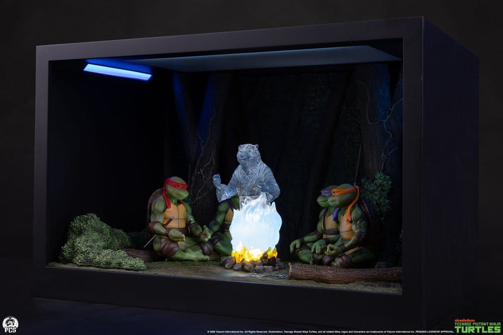 Teenage Mutant Ninja Turtles (Movie Moments) Mini Scale Diorama Splinter's Spirit 36 cm