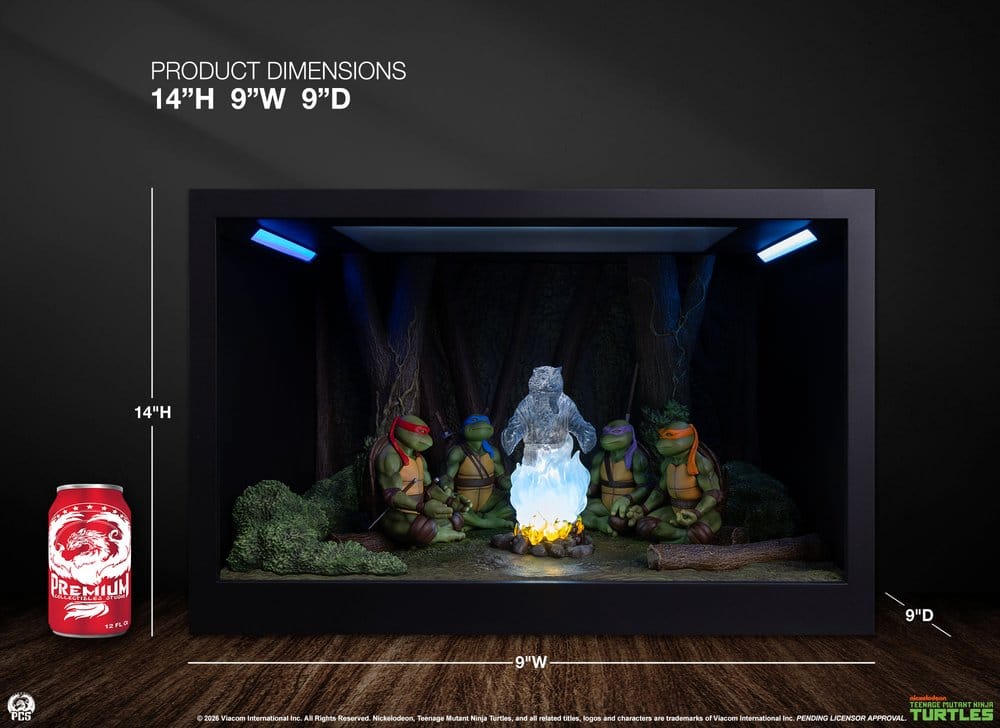 Teenage Mutant Ninja Turtles (Movie Moments) Mini Scale Diorama Splinter's Spirit 36 cm