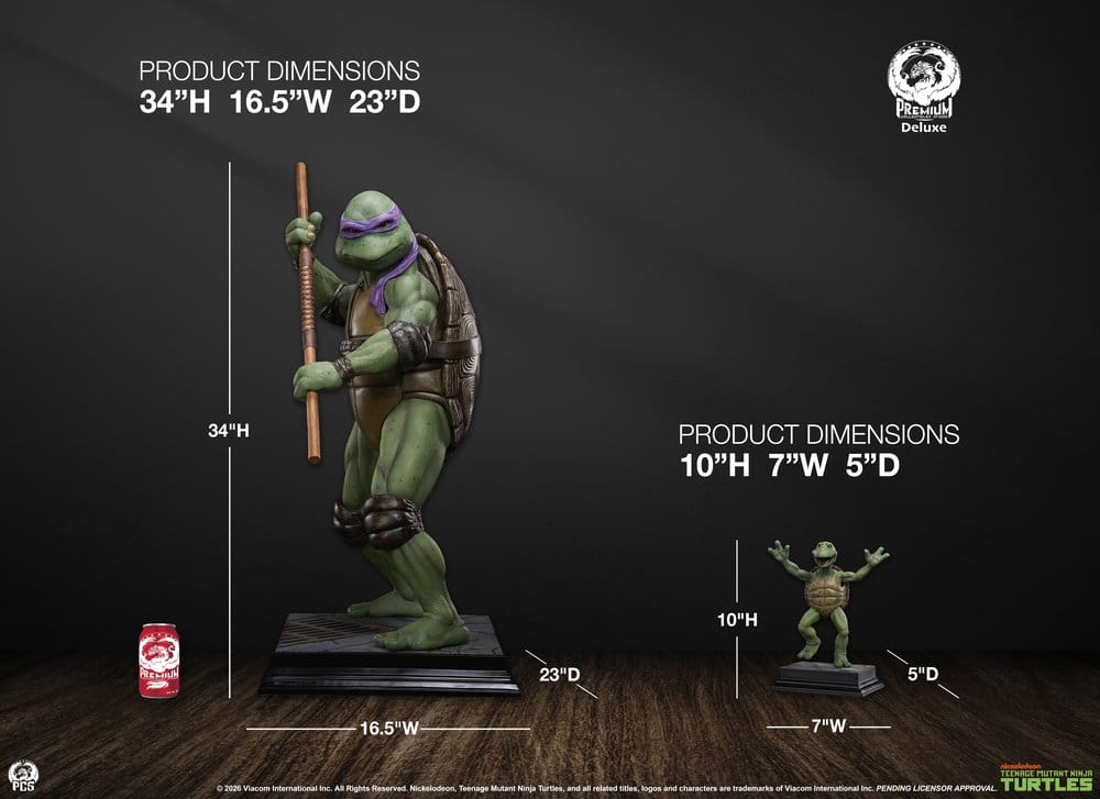 Teenage Mutant Ninja Turtles Statue 1/2 Donatello Deluxe Edition 86 cm