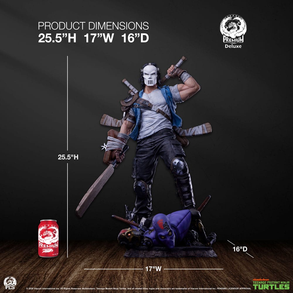 Teenage Mutant Ninja Turtles Legends Statue 1/3 Casey Jones Deluxe Edition 65 cm