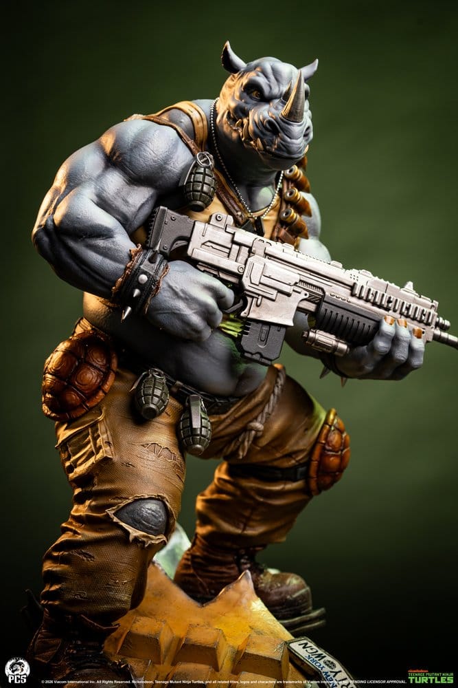 Teenage Mutant Ninja Turtles Legends Statue 1/3 Rocksteady 69 cm