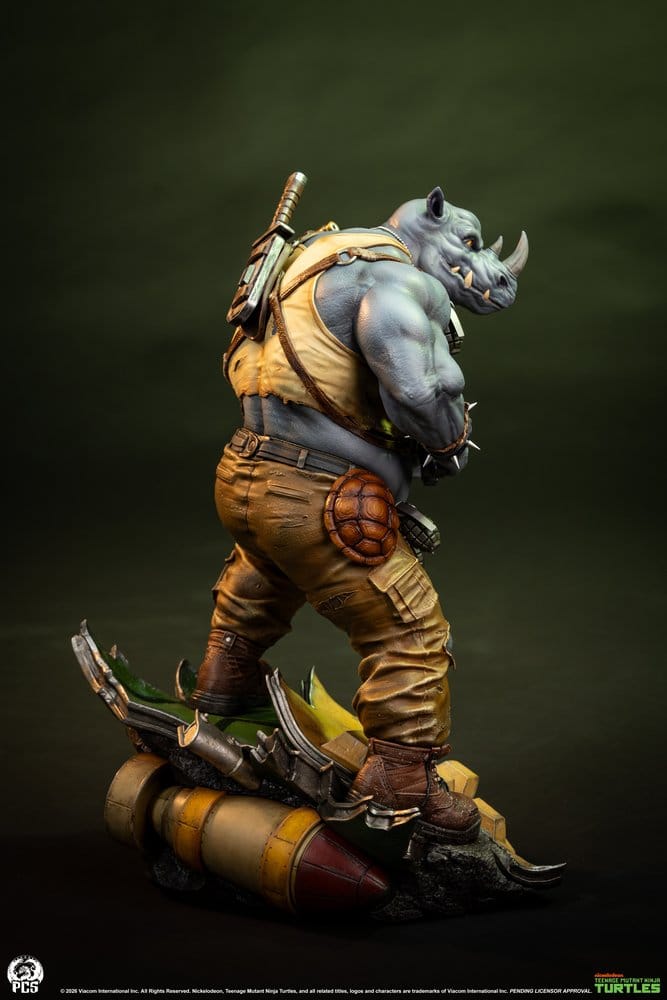 Teenage Mutant Ninja Turtles Legends Statue 1/3 Rocksteady 69 cm