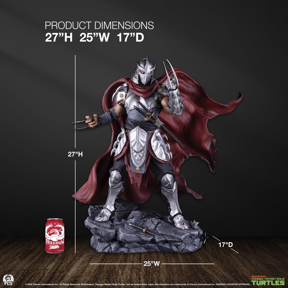 Teenage Mutant Ninja Turtles Legends Statue 1/3 Shredder (Comic Variant) 69 cm